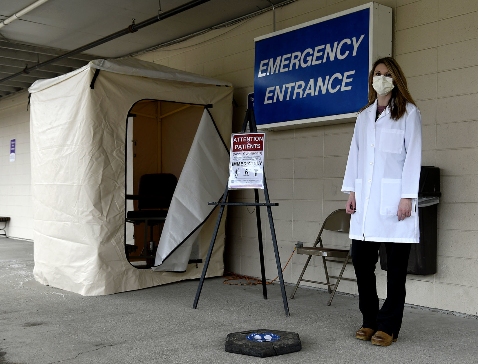 Mineral Community Hospital patient screening
